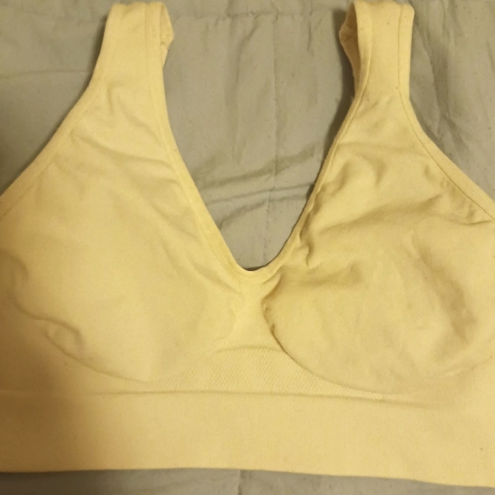 Off White Sports Bra
